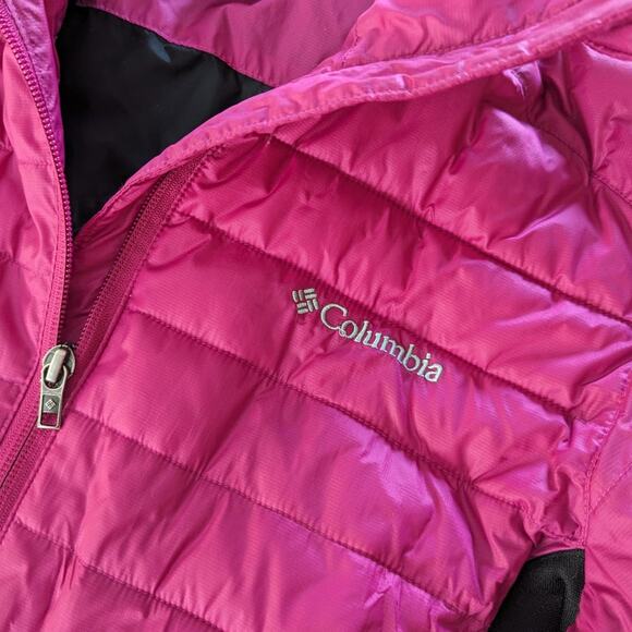 Columbia Women's Powder Pillow Hybrid Jacket Deep Blush size Small - Picture 4 of 6